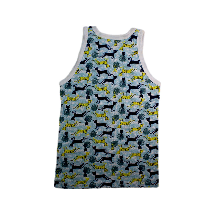 A Multicolour Sleeveless Tops from Petit Bateau in size 12Y for boy. (Back View)