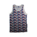 A White Sleeveless Shirts from Petit Bateau in size 12Y for boy. (Front View)