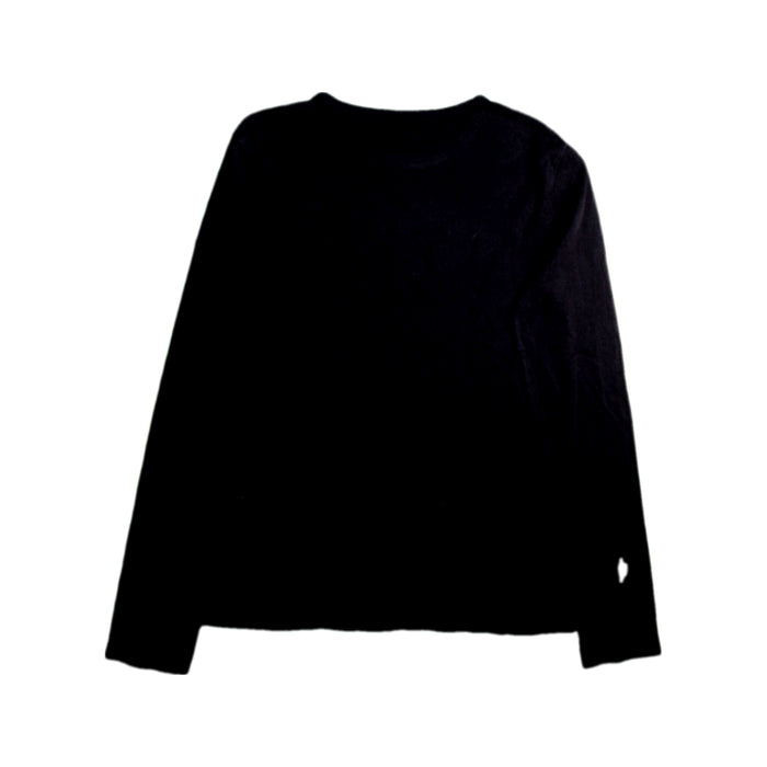 A Black Long Sleeve T Shirts from Zadig & Voltaire in size 12Y for girl. (Back View)