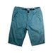 A Blue Shorts from IKKS in size 10Y for boy. (Front View)