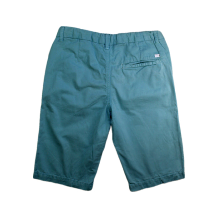 A Blue Shorts from IKKS in size 10Y for boy. (Back View)