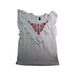 A White Sleeveless Tops from Sergent Major in size 10Y for girl. (Front View)