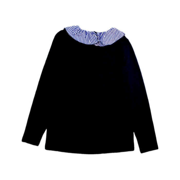 A Black Long Sleeve Tops from Jacadi in size 10Y for girl. (Back View)