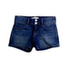 A Blue Shorts from Abercrombie & Fitch in size 9Y for girl. (Front View)