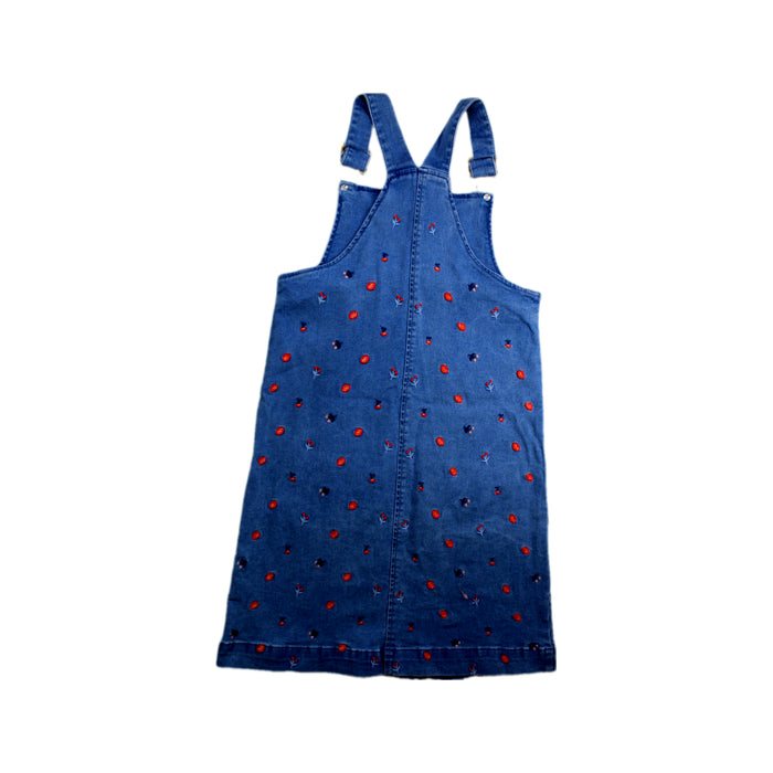 A Blue Overall Dresses from Sergent Major in size 10Y for girl. (Back View)