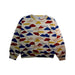A Multicolour Crewneck Sweatshirts from Petit Bateau in size 10Y for boy. (Front View)