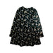A Black Long Sleeve Dresses from Petit Bateau in size 10Y for girl. (Back View)