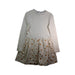 A Beige Long Sleeve Dresses from Petit Bateau in size 10Y for girl. (Back View)