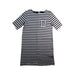 A Black Short Sleeve Dresses from Petit Bateau in size 10Y for girl. (Front View)