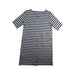 A Black Short Sleeve Dresses from Petit Bateau in size 10Y for girl. (Back View)