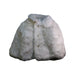 A White Coats from Petit Bateau in size 3T for girl. (Front View)