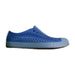 A Blue Slip Ons from Native Shoes in size 12Y for neutral. (Front View)