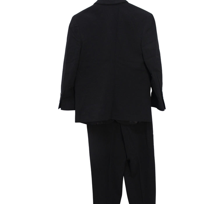 A Black Suits from Calvin Klein in size 6T for boy. (Back View)