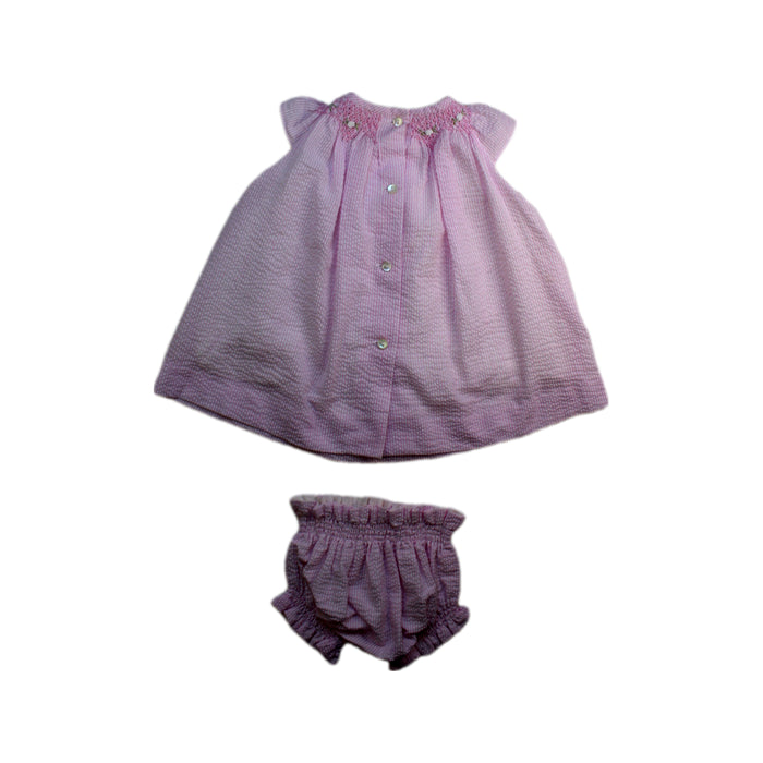 A Pink Dress Sets from MiBONBoN in size 3-6M for girl. (Back View)