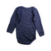 A Blue Long Sleeve Bodysuits from Petit Bateau in size 3T for boy. (Back View)