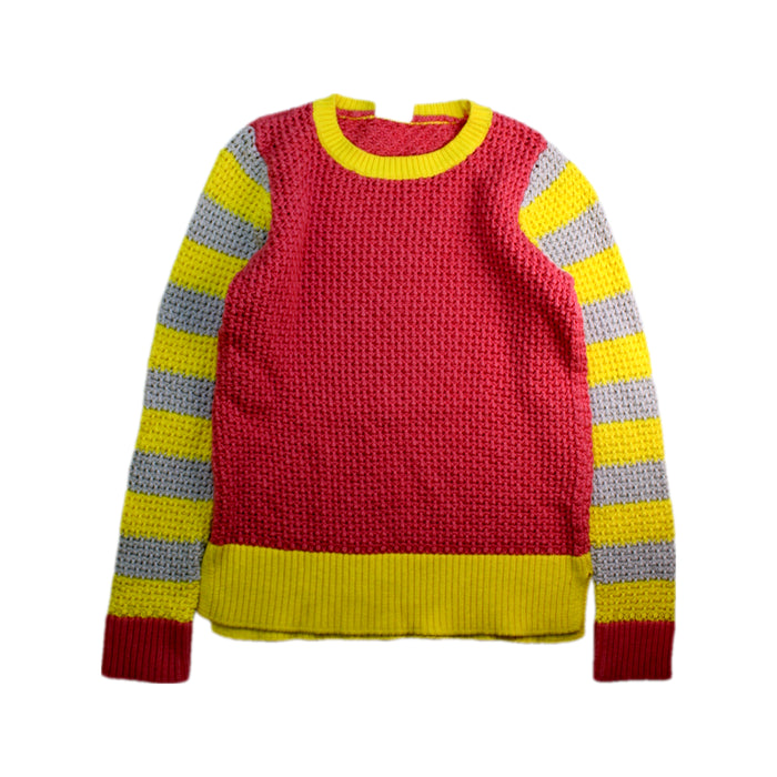 A Red Crewneck Sweatshirts from Seed in size 9Y for girl. (Front View)