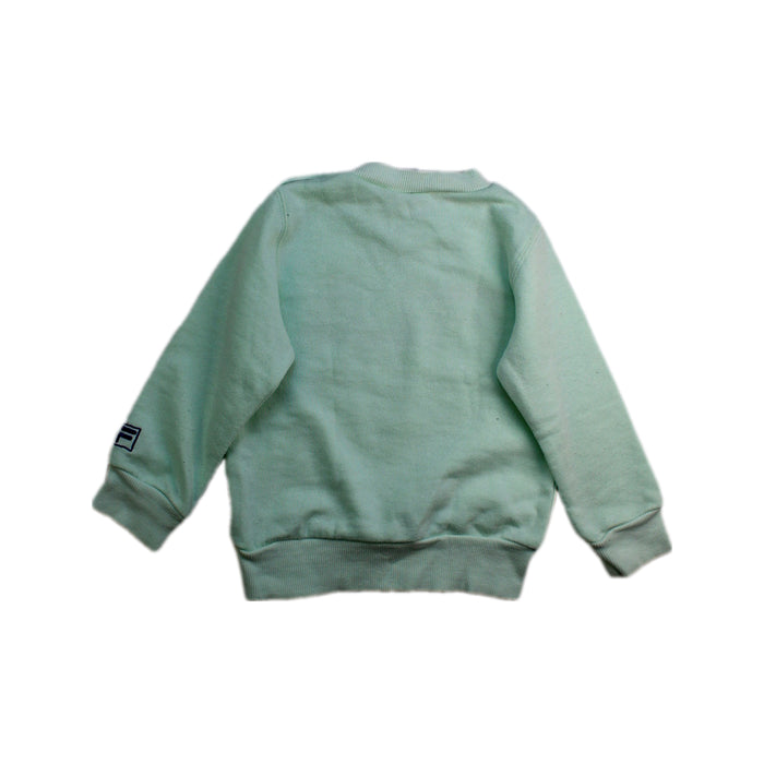 A Green Crewneck Sweatshirts from Fila in size 18-24M for neutral. (Back View)