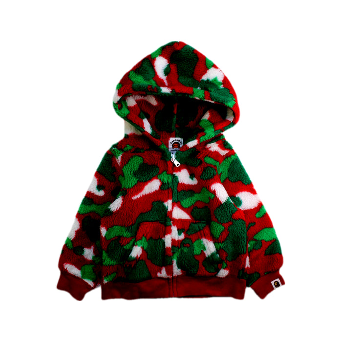 A Multicolour Hooded Sweatshirts from BAPE KIDS in size 18-24M for neutral. (Front View)