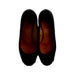 A Black Flats from Salvatore Ferragamo in size 14Y for girl. (Back View)