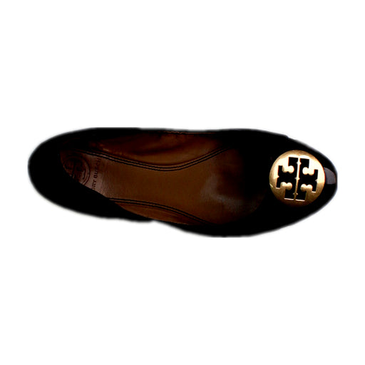 A Black Flats from Tory Burch in size 13Y for girl. (Front View)