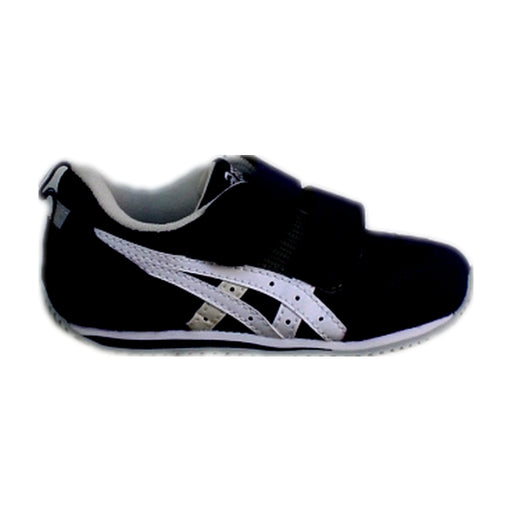 A Black Sneakers from ASICS in size 3T for neutral. (Front View)