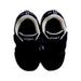 A Black Sneakers from ASICS in size 3T for neutral. (Back View)