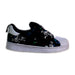 A Black Sneakers from Adidas in size 3T for boy. (Front View)