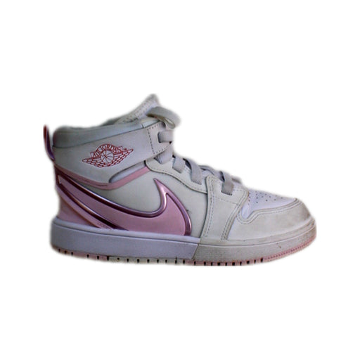 A Pink Sneakers from Air Jordan in size 6T for girl. (Front View)