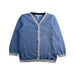 A Blue Cardigans from The Little White Company in size 18-24M for boy. (Front View)