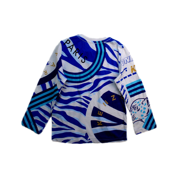 A White Long Sleeve T Shirts from Kenzo in size 2T for boy. (Back View)