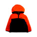 A Orange Puffer/Quilted Jackets from Boss in size 2T for boy. (Front View)