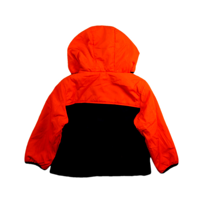A Orange Puffer/Quilted Jackets from Boss in size 2T for boy. (Back View)