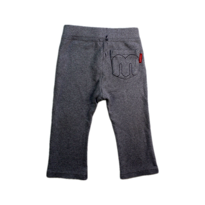 A Grey Casual Pants from Miki House in size 12-18M for girl. (Back View)
