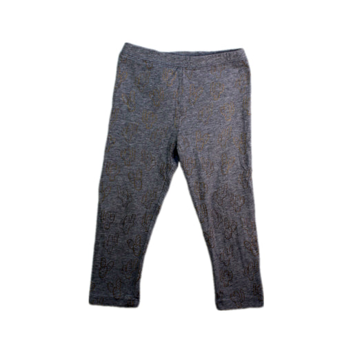 A Grey Leggings from Little Starters in size 18-24M for girl. (Front View)