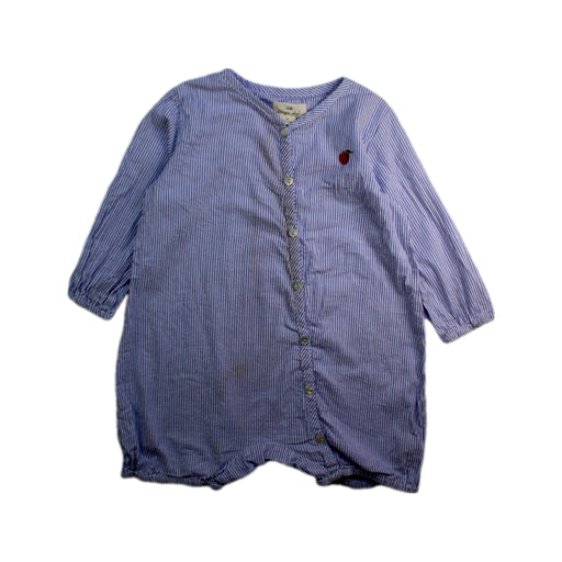 A Blue Long Sleeve Rompers from Konges Sløjd in size 2T for boy. (Front View)