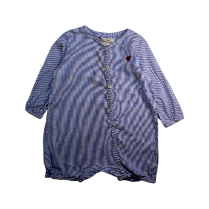 A Blue Long Sleeve Rompers from Konges Sløjd in size 2T for boy. (Front View)