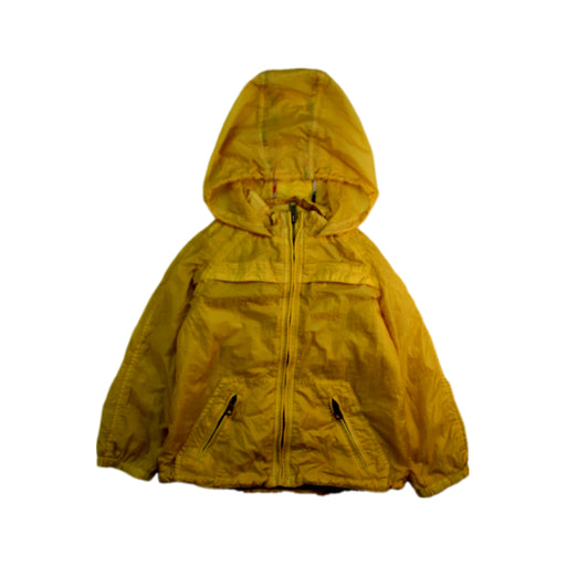 A Yellow Lightweight Jackets from Burberry in size 2T for neutral. (Front View)