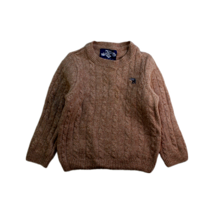 A Beige Knit Sweaters from Thomas Brown in size 2T for boy. (Front View)