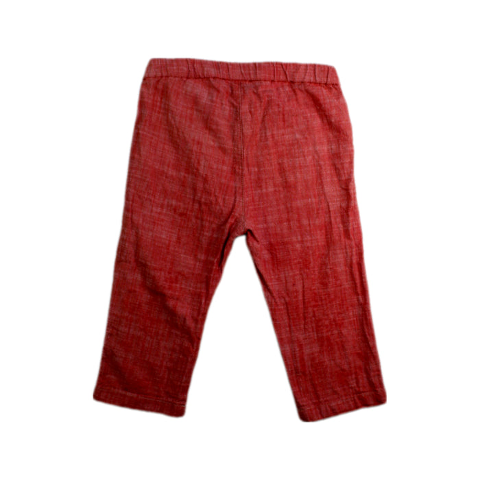 A Red Casual Pants from Bonpoint in size 12-18M for boy. (Back View)