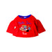 A Red Long Sleeve T Shirts from Stella Jean Kids in size 6T for girl. (Front View)