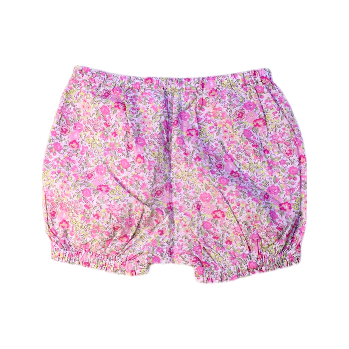 A Pink Bloomers from Tartine et Chocolat in size 6-12M for girl. (Back View)