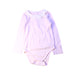 A Ivory Long Sleeve Bodysuits from Jacadi in size 3T for girl. (Front View)