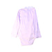 A Ivory Long Sleeve Bodysuits from Jacadi in size 3T for girl. (Back View)