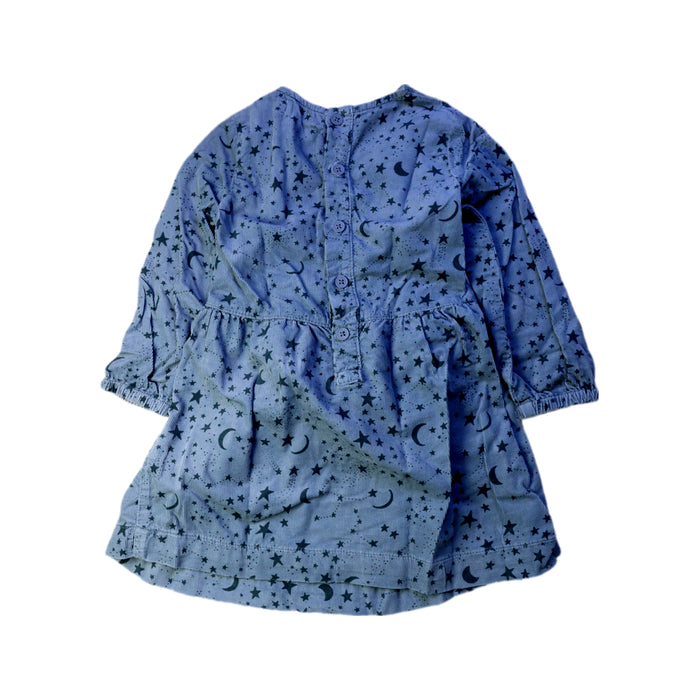 A Blue Long Sleeve Dresses from Stella McCartney in size 3T for girl. (Back View)