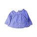 A Blue Long Sleeve Tops from Jacadi in size 3T for girl. (Back View)