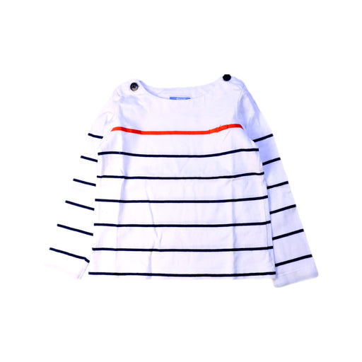 A White Long Sleeve T Shirts from Jacadi in size 3T for boy. (Front View)