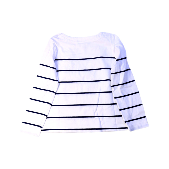 A White Long Sleeve T Shirts from Jacadi in size 3T for boy. (Back View)
