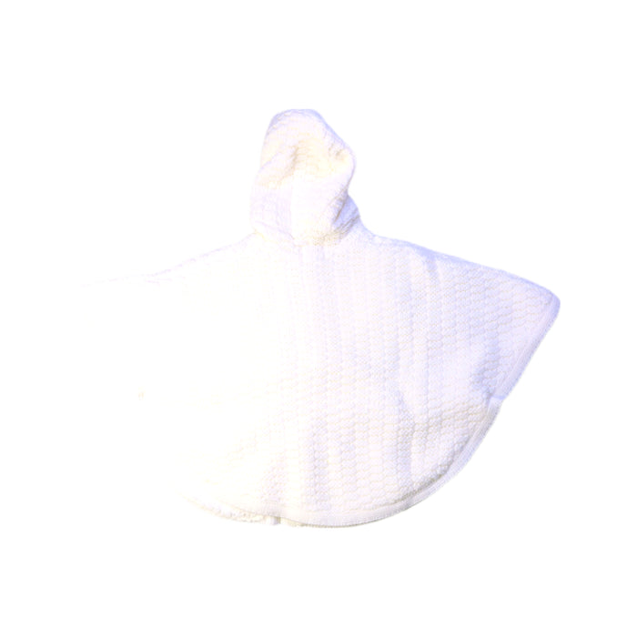 A White Bathrobes from Absorba in size 6-12M for girl. (Back View)