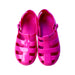 A Pink Sandals from Dolce & Gabbana in size 6T for girl. (Back View)