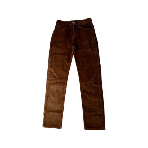 A Brown Casual Pants from Jacadi in size 12Y for boy. (Front View)